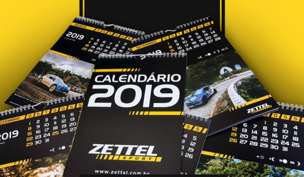 Promoção Calendário Zettel Sport 2019