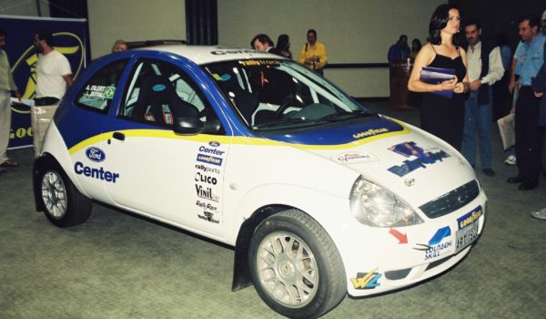 Ford Ka da equipe Rally Track está no Salão do Automóvel em Curitiba