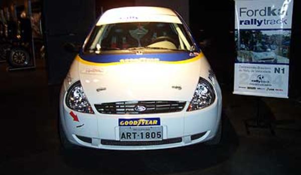 Ford Ka de Rally presente no Capacete de Ouro