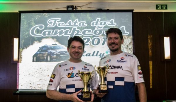 Festa dos Campeões encerra a temporada 2016 de rally