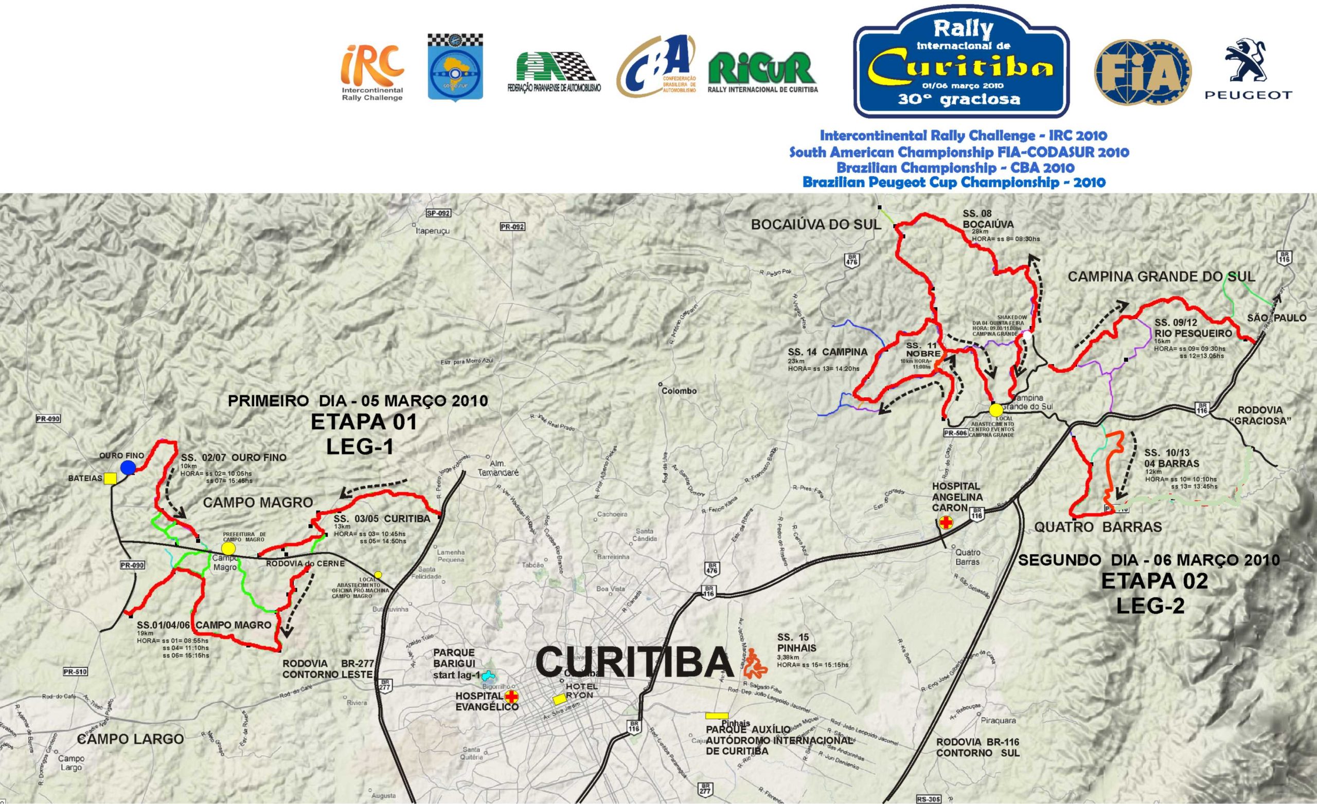 You are currently viewing Rally Internacional de Curitiba faz pequenas alterações no trajeto e anuncia especial Super Prime
