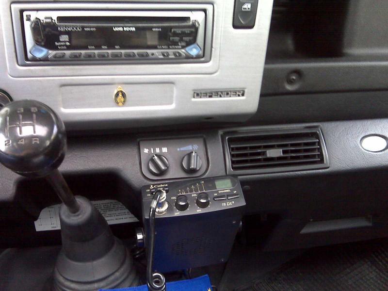 Radio amador no carro